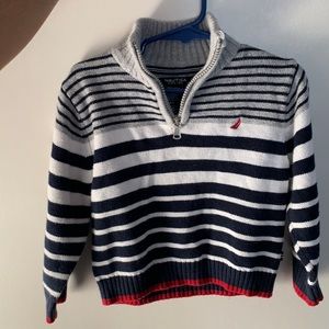 Nautica baby quarter zip sweater